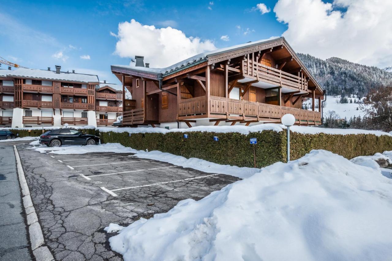 Le Hameau Des Neiges Apartamento Praz-sur-Arly Exterior foto